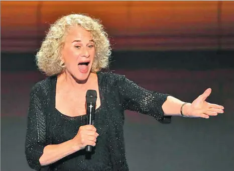  ?? MIKE SEGAR / REUTERS ?? Carole King: “The music business is very demanding.”