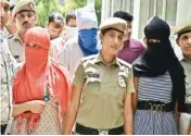  ??  ?? Gurugram Police on Wednesday conducted a raid at two pubs located in the prominent malls on the MG road, and arrested five persons, including two owners, in sex racket case