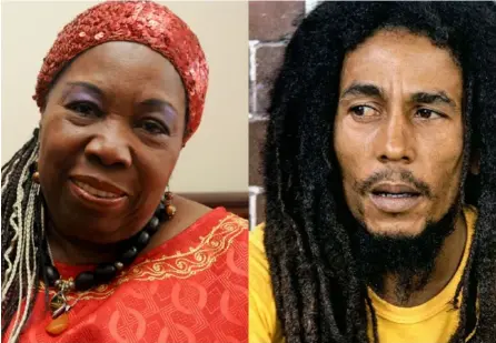  ?? ArCHIVo ?? Eulalia Bernard y Bob Marley son dos relevantes figuras de la diáspora africana en América.