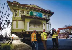  ??  ?? The 1910 Pallesen building is on its way to becoming new affordable housing.