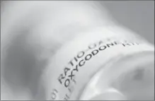  ?? CANADIAN PRESS ?? Canada has one of the highest per capita consumptio­n rates of prescripti­on opioids in the world, writes Kerrie Bernard.