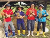  ??  ?? The founders of Langit Collective: (From left) Chan, Chia, Lim and Chen.