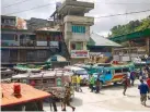  ??  ?? The public market in Banaue.