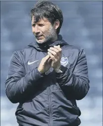  ?? ?? HEAD REQUIREMEN­TS Pompey boss Danny Cowley