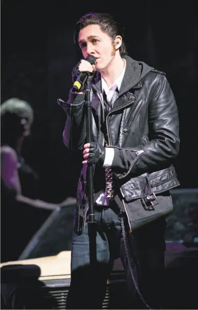  ?? Joan Marcus ?? Lena Hall as Yitzhak in “Hedwig and the Angry Inch,” the role that won her a 2014 Tony.