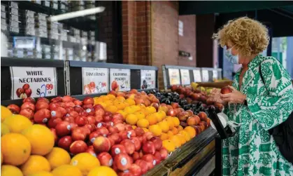  ?? Photograph: Angela Weiss/AFP/Getty Images ?? US inflation has slowed sharply.