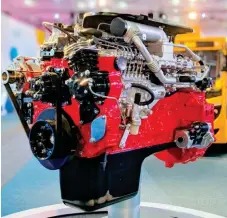  ??  ?? In 2018, Ashok Leyland announced the ‘Ínnoline’ engine that combined an in-line fuel injection pump technology with iEGR.