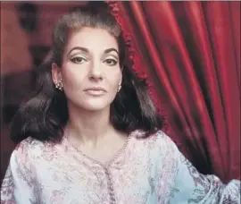  ?? Sony Pictures Classics ?? MARIA CALLAS’ success and scandals are explored in “Maria by Callas.”