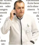  ?? FOTO: DPA ?? Goran Jordanoski ist einer von 64.000 ausländisc­hen Ärzten in Deutschlan­d.