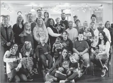  ?? Photo submitted ?? Twelve local families participat­ed in a recent photo shoot celebratin­g World Down Syndrome Day.