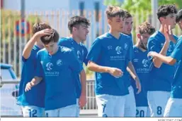  ?? XEREZDFC.COM ?? El Xerez DFC juvenil A está a un paso de ascender a División de Honor.