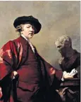  ??  ?? Distinguis­hed: Sir Joshua Reynolds, the Royal Academy’s first president