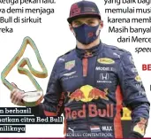  ?? REDBULL CONTENT POOL ?? Verstappen berhasil menyelamat­kan citra Red Bull di sirkuit miliknya