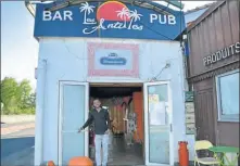  ??  ?? Le bar les Antilles route de Lourdes