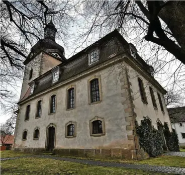  ?? FOTO: JENS LEHNERT ?? In ihrer heutigen Form gibt es die Kirche in Schwersted­t seit fast 250 Jahren.