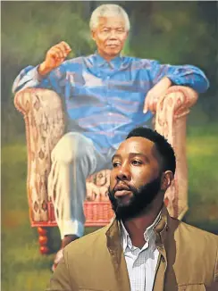  ?? Picture: Alon Skuy ?? Ndaba Mandela, grandson of Nelson Mandela, reveals a family feud in his memoir ‘Going to the Mountain’, to be published next month. Ndaba also describes how Madiba once punched one of his male caregivers.