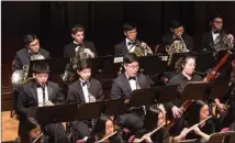  ?? COURTESY PHOTO ?? Members of the Claremont Young Musicians Orchestra perform in January 2020in Bridges Hall of Music at Pomona College. The orchestra will perform Sunday in Bridges Hall of Music.