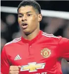  ??  ?? Marcus Rashford