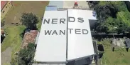  ??  ?? CREATIVE SKILLS: The Nerd Academy is run by the Karoo Tech Hub