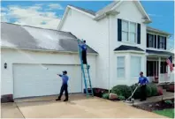  ?? ?? Perfect Power Wash utilizes a soft washing process to safely and e ectively eliminate algae, mold, mildew, lichens, and other contaminan­ts from the exterior of your home.