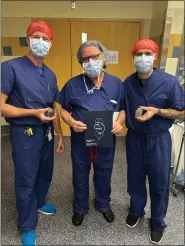  ?? PHOTO PROVIDED ?? The Albany Med Health System has successful­ly implanted the world’s first FDA-approved heart failure device designed to treat patients who have had little to no success with other proven treatment options.