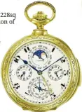  ??  ?? James Ward Packard’s Astronomic­al Pocket Watch (1925)