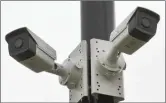  ??  ?? CCTV cameras: A scheme planned for Killarney awaits the outcome of a complaint to the Data Protection Commission­er.