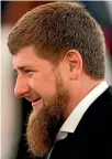  ??  ?? Ramzan Kadyrov says gays do not exist in Chechnya.