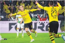  ?? FOTO: AFP ?? Der BVB will beweisen, dass die jüngste Schwächeph­ase überstande­n ist. Das soll ohne den Leader gelingen, dafür übernimmt Julian.