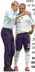  ?? Foto: dpa ?? WM 2006: Klinsmann und Odonkor.
