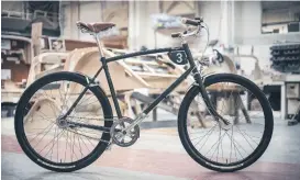  ??  ?? Pashley, the longest establishe­d British bicycle manufactur­er and Morgan, the longest establishe­d British automotive manufactur­er, are collaborat­ed on two hand-built concept bicycles.