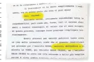  ??  ?? Il verbale Giovanni Falcone fu ascoltato dalla Prima commission­e del Consiglio superiore della magistratu­ra il 15 ottobre 1991