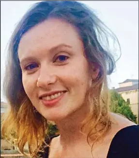 ??  ?? Killed: Rebecca Dykes was working at the British embassy in Beirut