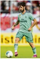  ?? ?? War schon zum Medizinche­ck in Berlin: Mittelfeld­star Isco.