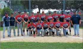  ?? THOMAS NASH - DIGITAL FIRST MEDIA ?? The Pine Forge Sr. Babe Ruth baseball team reached the Mid-Atlantic Regional final for the second straight summer.