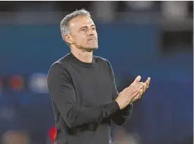  ?? ?? ABOVE: Luis Enrique - PSG boss Luis Enrique has been linked with a spectacula­r return to Barcelona, whom he coached between 2014 and 2017.
BELOW: Rafael Marquez - Rafael Marquez represente­d Barcelona as a player and is now in charge of the club’s B team.