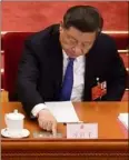  ?? (Photo AFP) ?? Le président Xi Jinping veut mettre un terme à la contestati­on à Hong Kong.