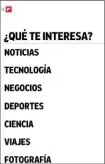  ??  ?? Dentro de un tema también se pueden establecer prioridade­s para mejorar la tasa de acierto de las noticias según los intereses de cada usuario.