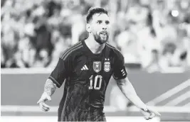  ?? MATIAS J. OCNER mocner@miamiheral­d.com ?? Inter Miami is trying to lure Lionel Messi from Paris Saint-Germain.