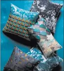  ?? West Elm ?? Rich, sumptuous hues, and a maximalist melange of patterns have West Elm’s newest throw pillow collection hitting all the fall decor trends firmly on target.