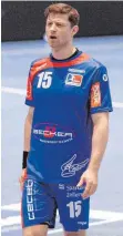  ??  ?? Enttäuscht: Martin Strobel vom Handball-Bundesligi­sten HBW Balingen-Weilstette­n.