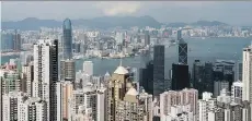  ?? BILLY H.C. KWOK/BLOOMBERG ?? Hong Kong is emerging as a destinatio­n for overseas cash amid the rise of the super-rich in China and growing internatio­nal pressure on more establishe­d tax havens, like Switzerlan­d.