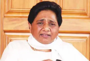  ??  ?? Mayawati