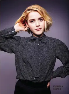  ??  ?? KIERNAN SHIPKA