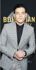  ?? — AP FILES ?? Actor Rami Malek makes you believe he’s Freddie Mercury, says Queen guitarist Brian May.