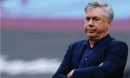  ??  ?? Carlo Ancelotti said: ‘The Premier League has to solve different problems than the financial fair play of Everton’ Photograph: Javier García/BPI/Shuttersto­ck