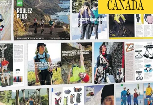  ?? MEC ?? Mountain Equipment Co-op is addressing the lack of diversity in its ads, promising to better represent the Canadian outdoor community.