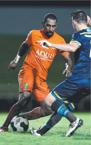  ??  ?? HEALTHY AGAIN: Lorenzo Sipi will throw himself around against Northern Fury. Picture: Marc McCormack