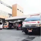  ?? R. MURILLO ?? Los heridos se mantienen en el hospital San Juan de Dios.