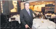  ?? MACOMB DAILY FILE PHOTO ?? Joe Vicari, president of the Joe Vicari Restaurant Group (JVRG) seen here at Andiamo’s in Warren announced Wednesday, that three new eateries will be added to the restaurant group including one in Macomb Township.